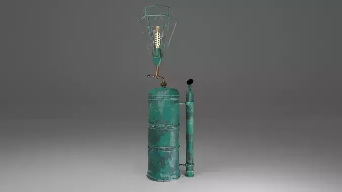 diverted steampunk lamp