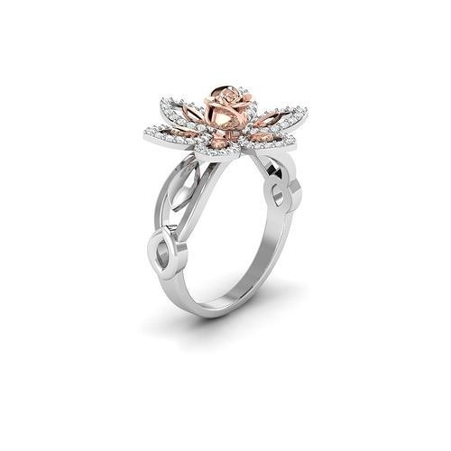 ROSE RING  3D print model