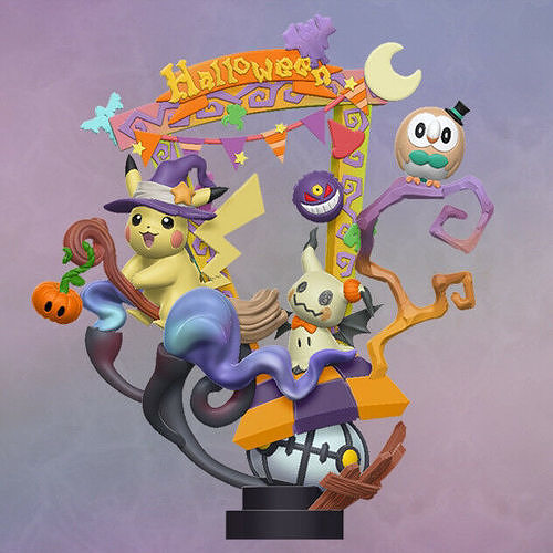 Pokemon Halloween Edition STL for 3D Printing 3D print model