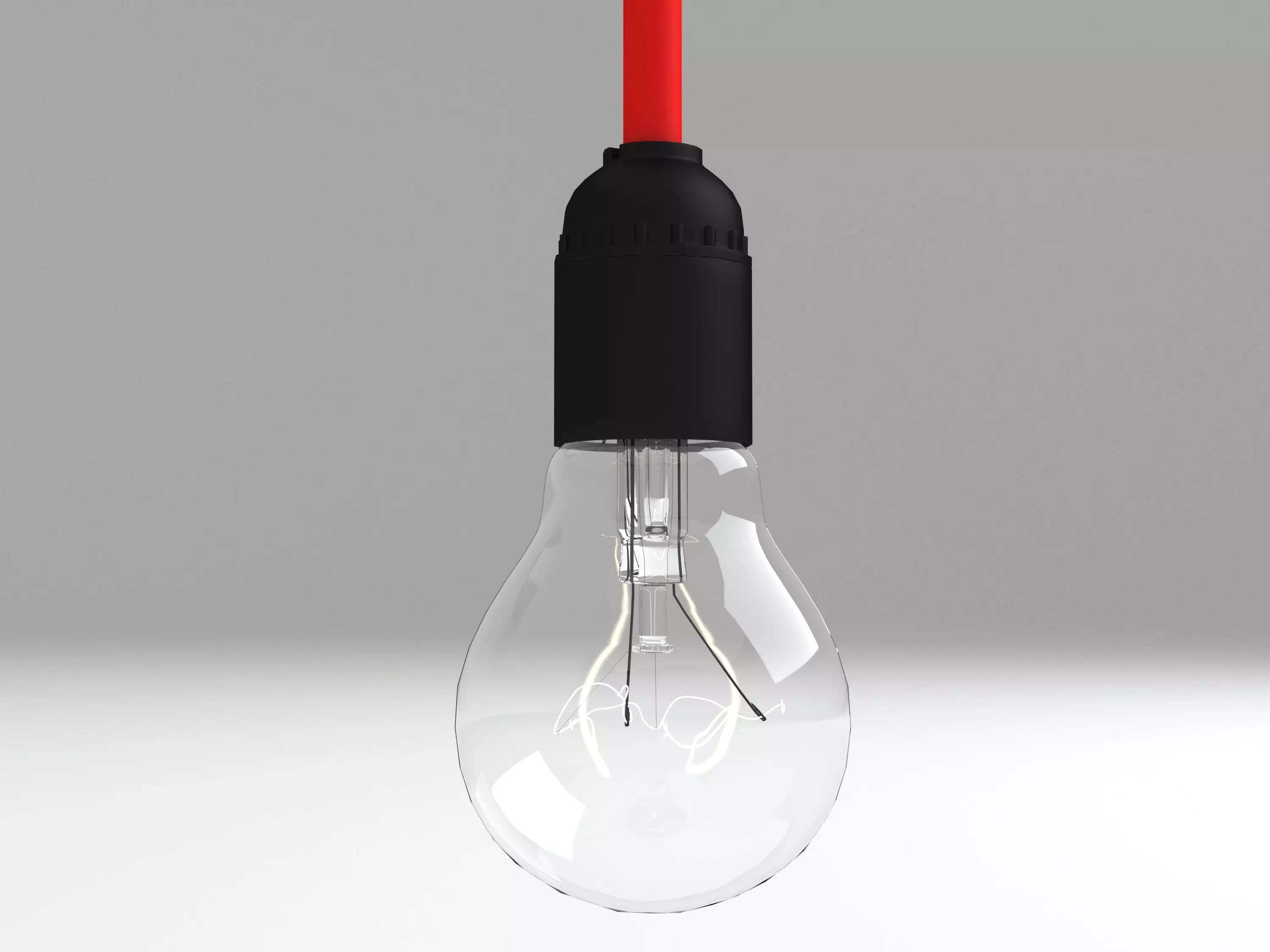 Bulb light 1 3D model_0