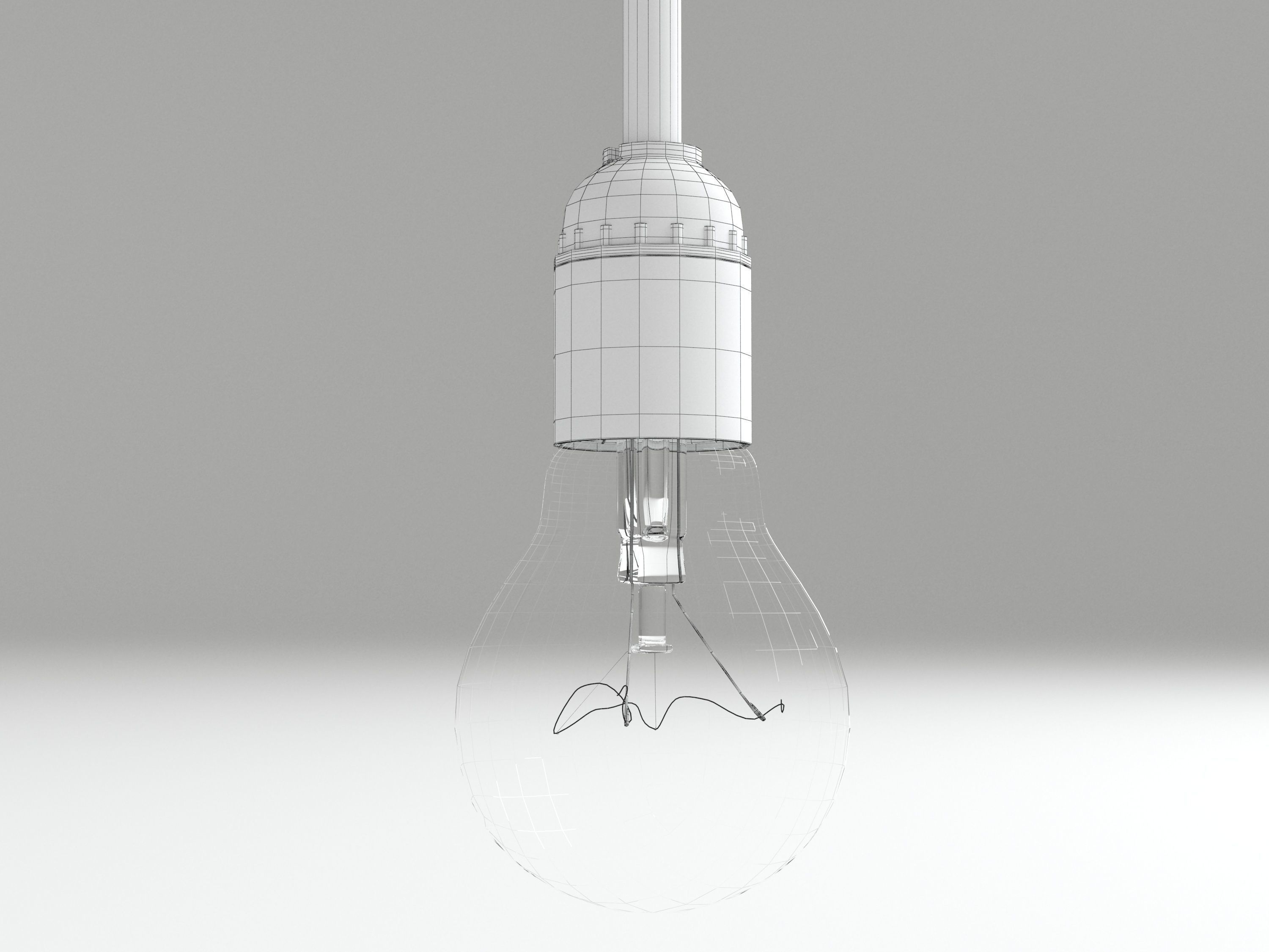 Bulb light 1 3D model_1