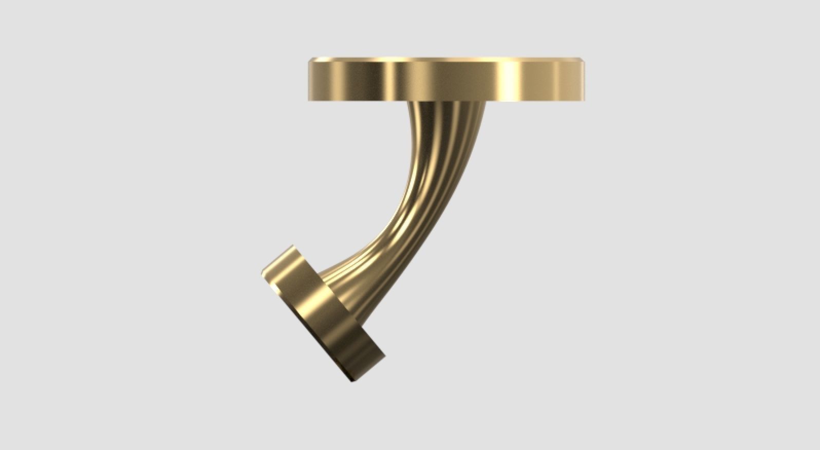 Star Cufflinks   3D print model_5