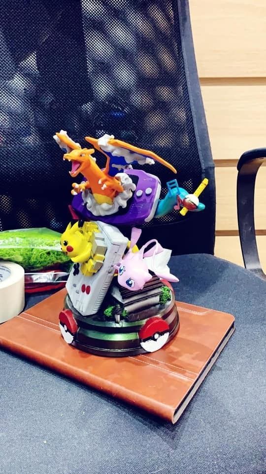 Pokemon Diorama STL for 3d Printing 3D print model_2