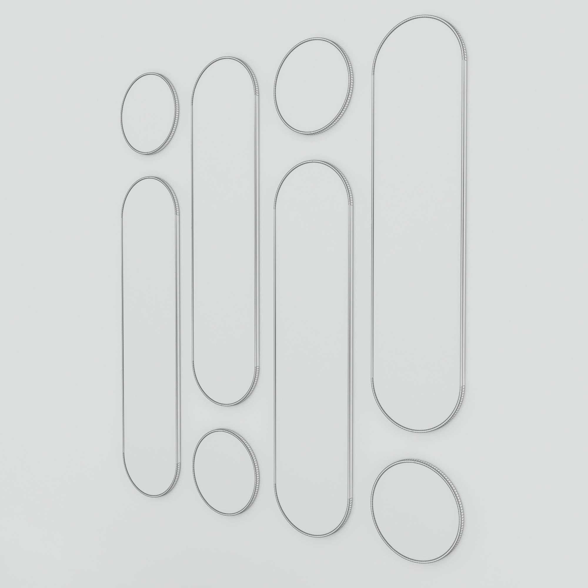 Decorative Mirror - Coffee table 3D model_15