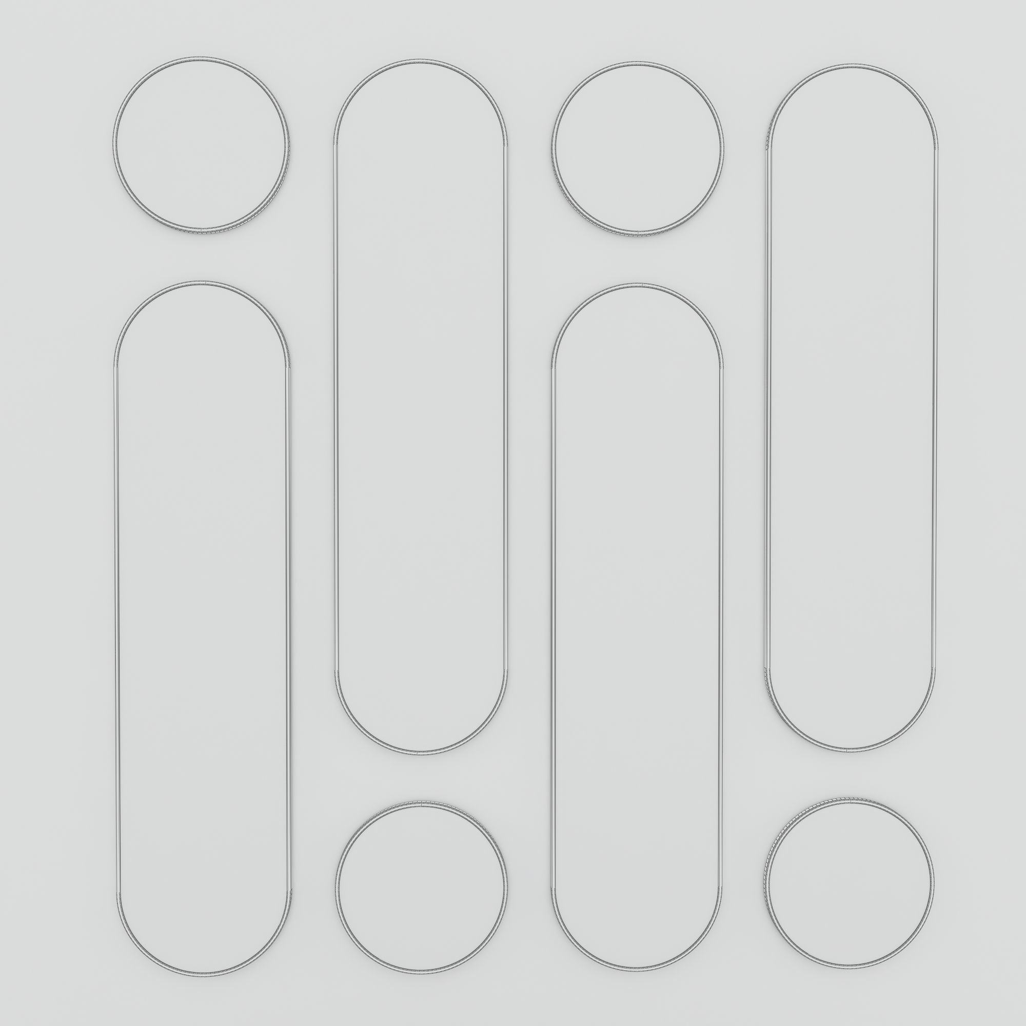 Decorative Mirror - Coffee table 3D model_16