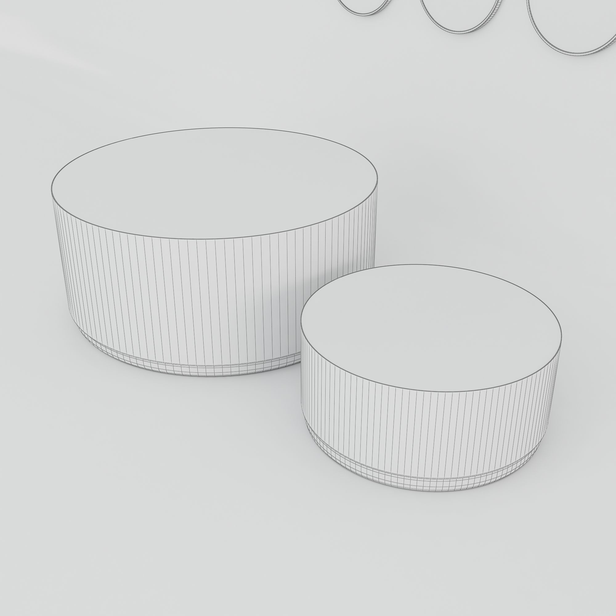 Decorative Mirror - Coffee table 3D model_14