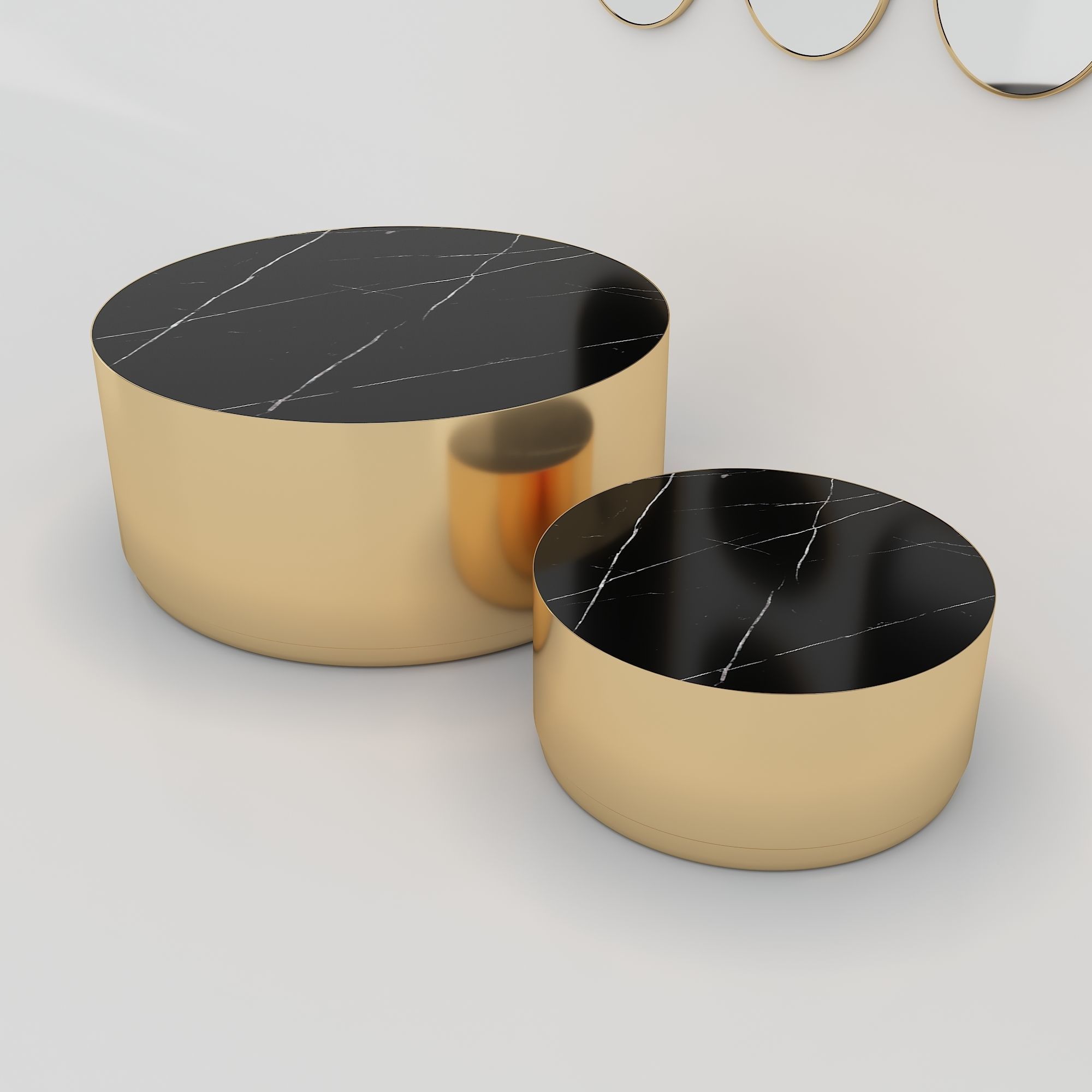 Decorative Mirror - Coffee table 3D model_5