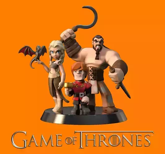  Game of Thrones 3d Print Pack 3D print model
