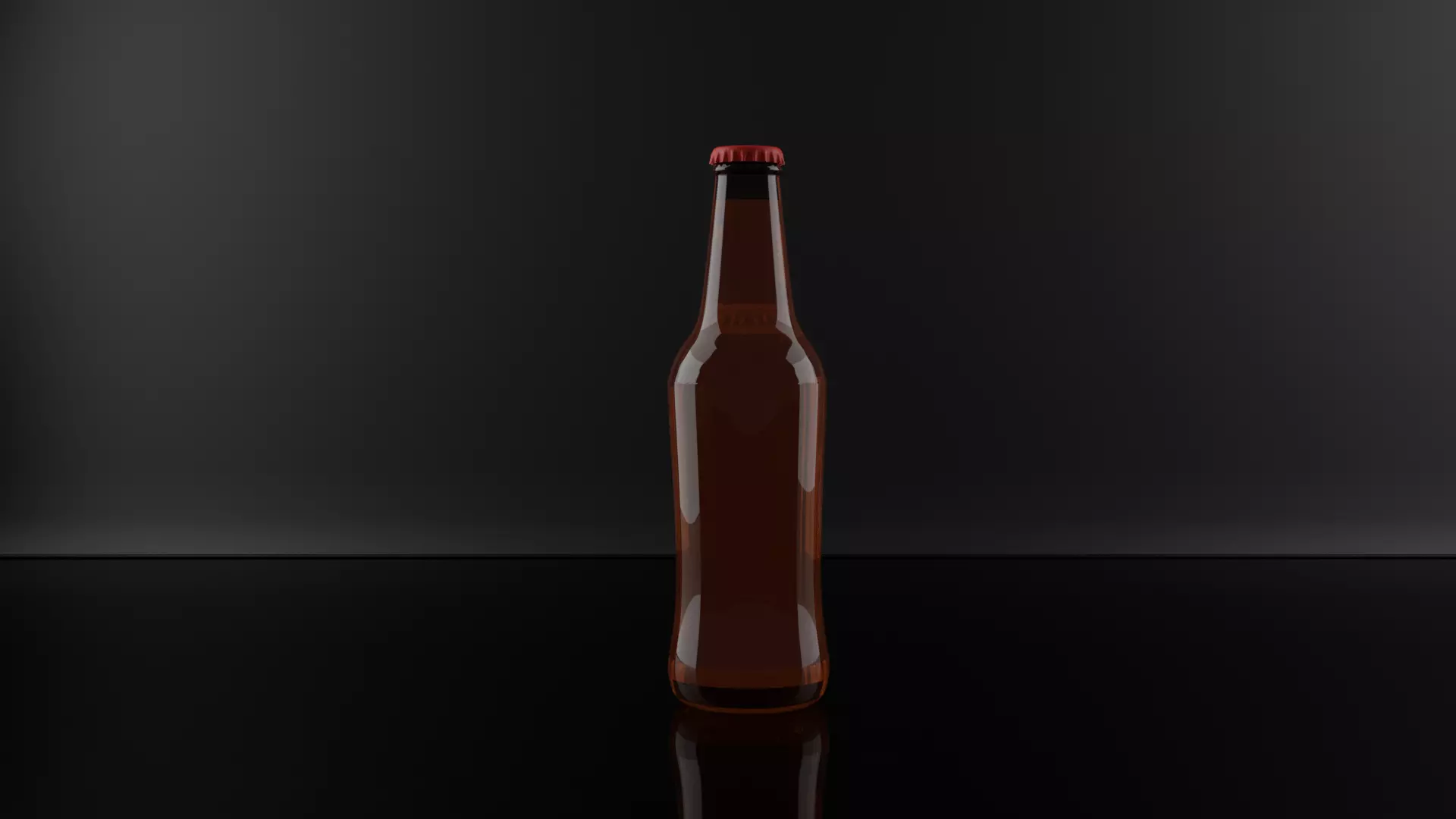 Beer Bottle 3D model_0
