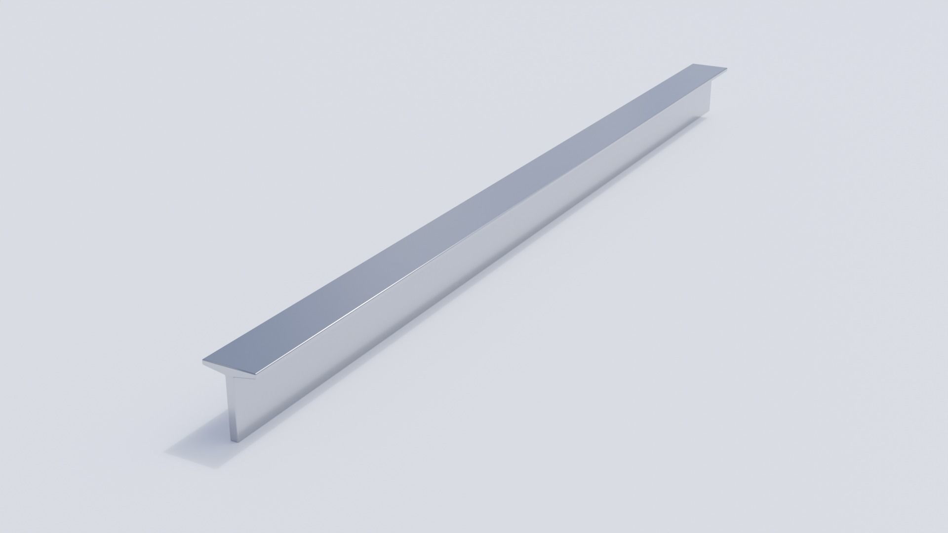 Steel Beams and Pipes Collection Low-poly 3D model_13