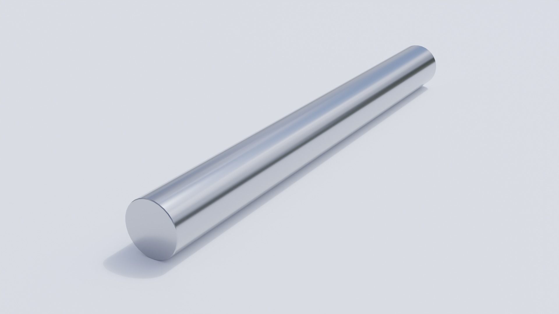 Steel Beams and Pipes Collection Low-poly 3D model_8