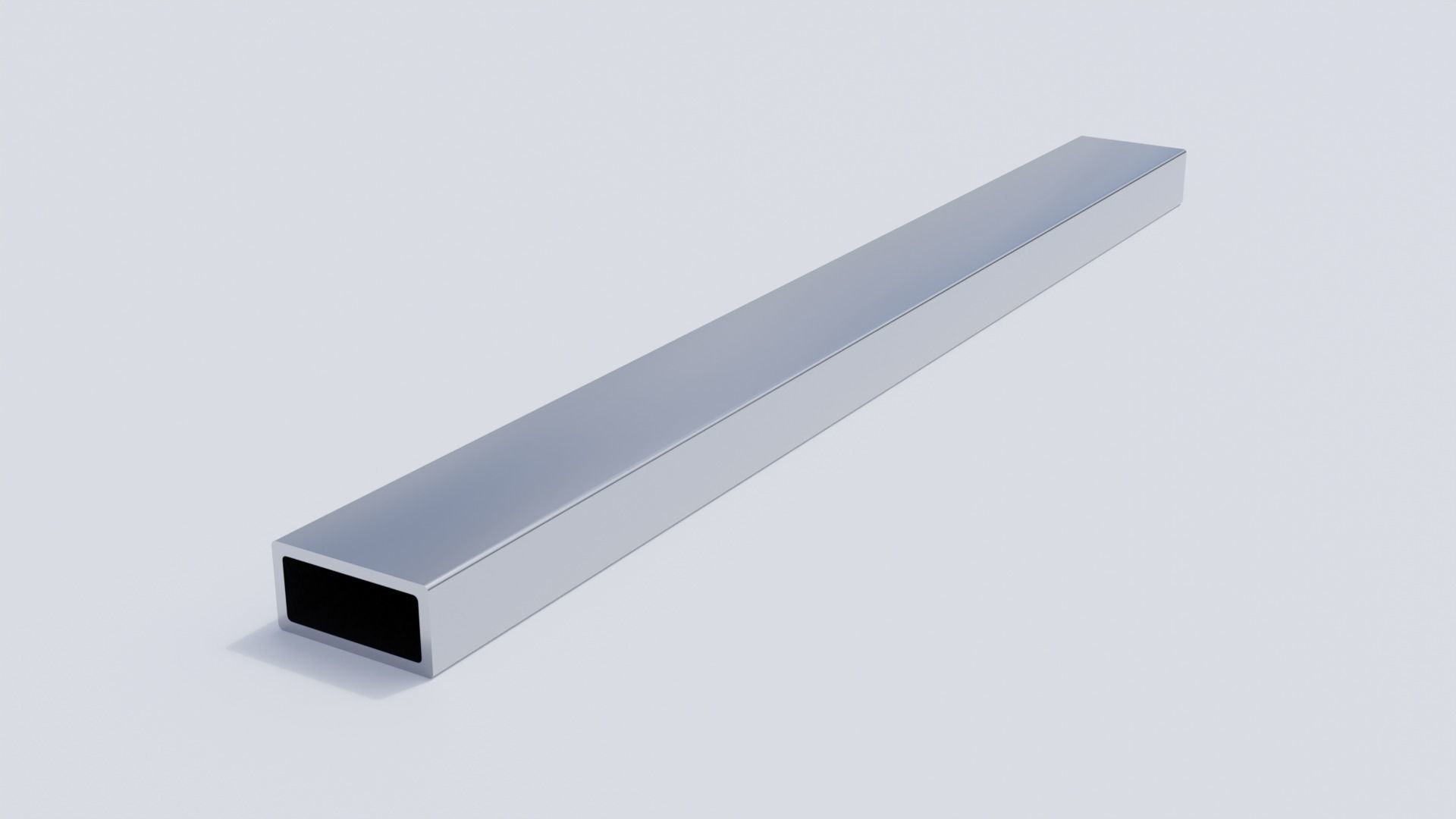 Steel Beams and Pipes Collection Low-poly 3D model_11