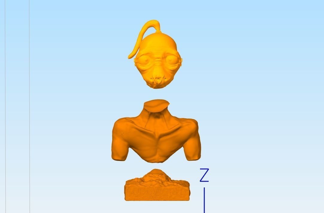 Abe Oddworld 3D print model_4