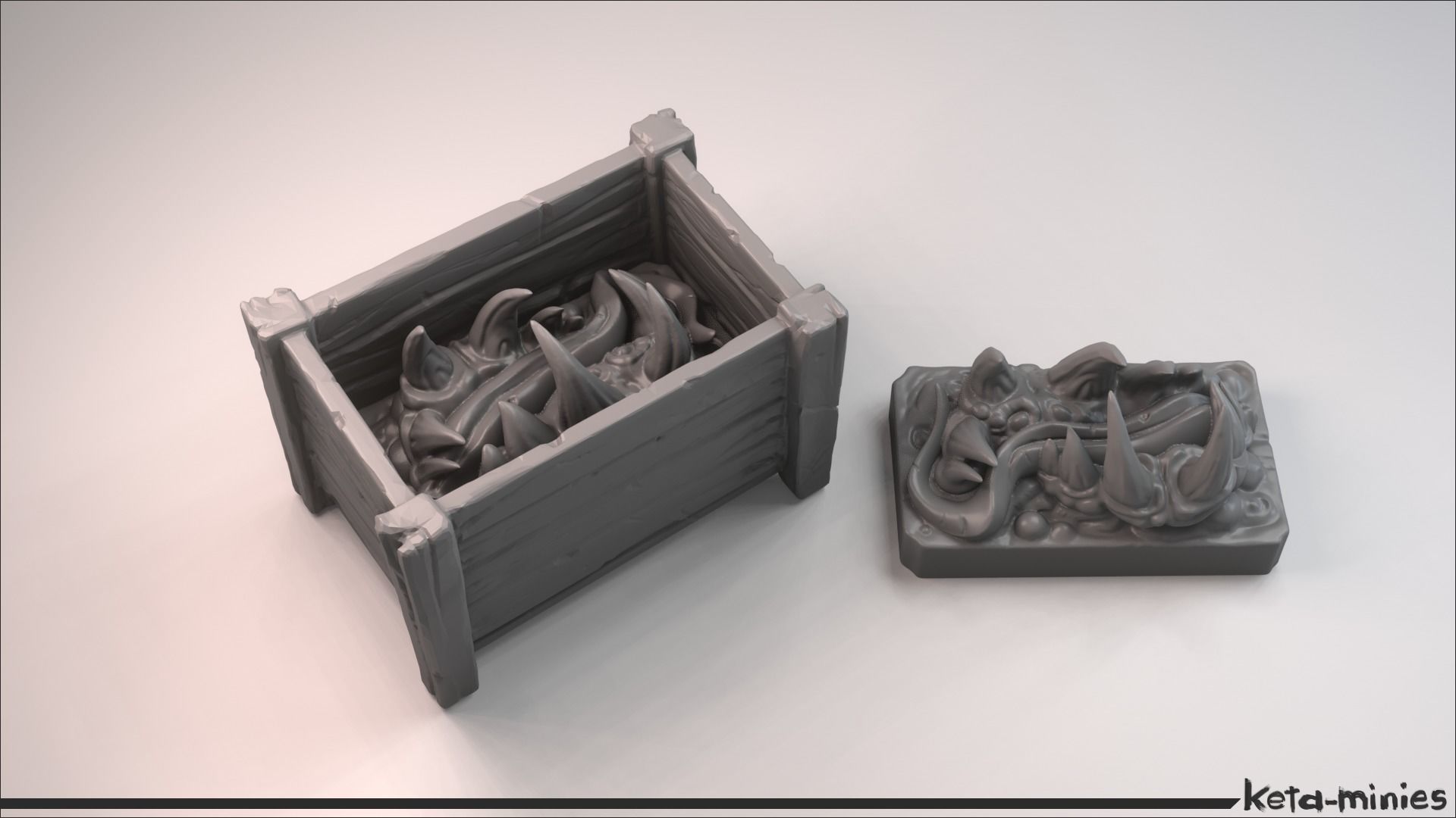 Mimic 28mm Mimickery 3D print model_6