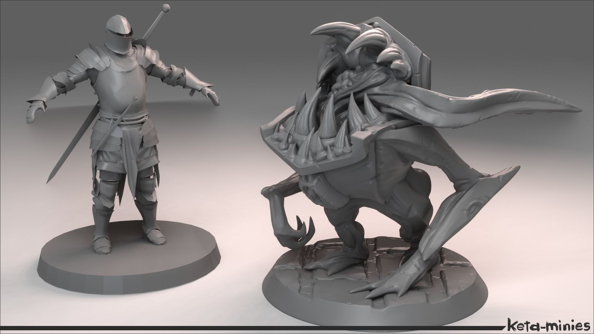 Mimic 28mm Mimickery 3D print model_4