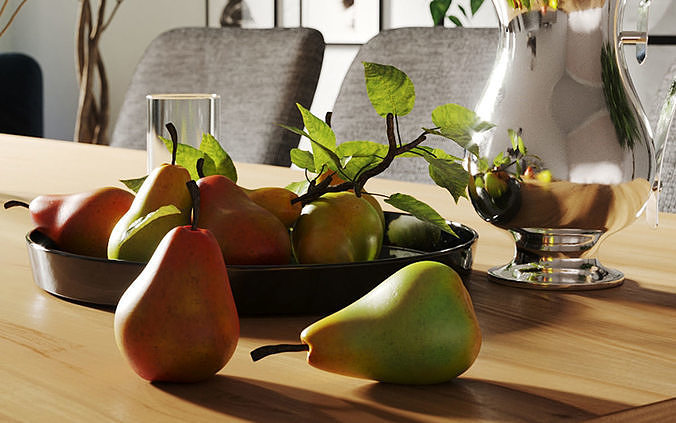 Interior Scene DiningRoom 3D model  3D model 6