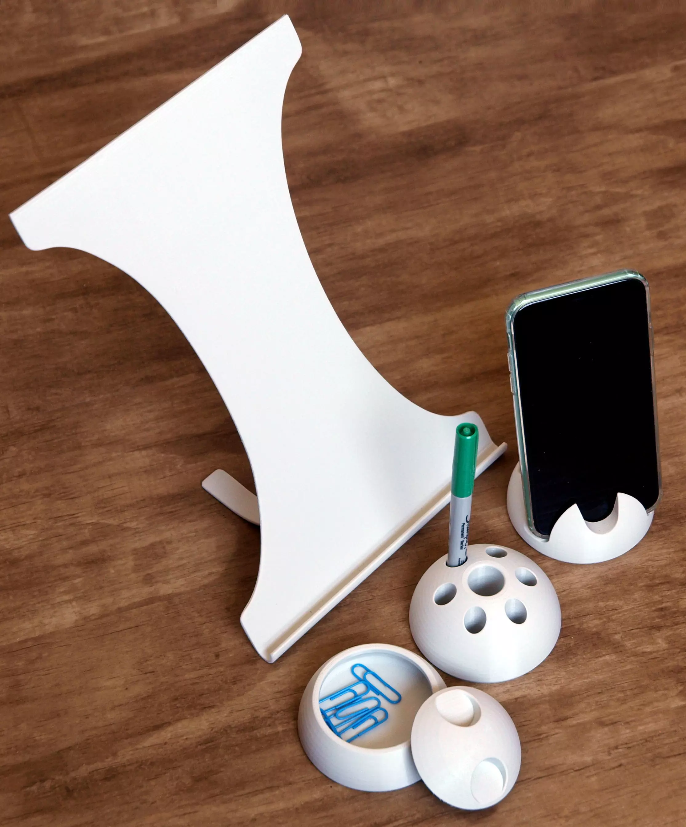 DOMODESK 4-pc desk organizer set 3D print model