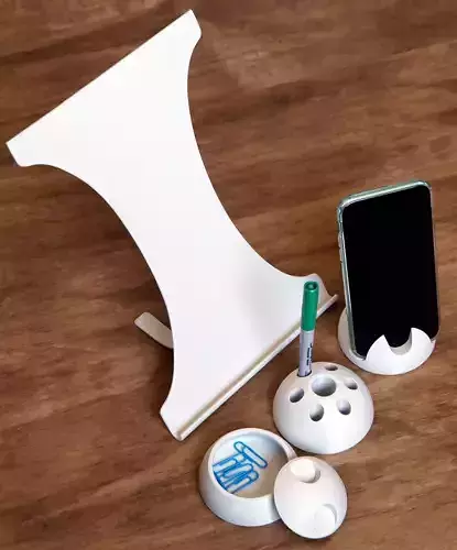 DOMODESK 4-pc desk organizer set