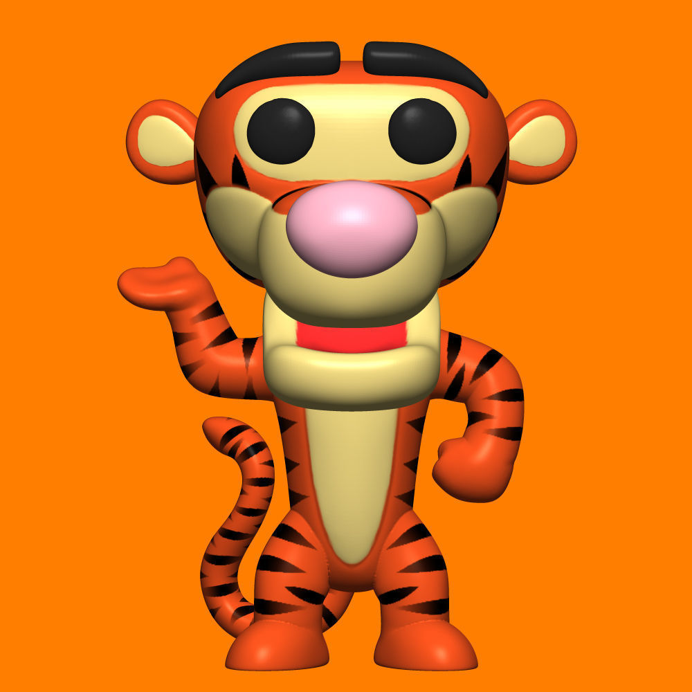 Winnie the Pooh 3D print Pack 3D print model_10