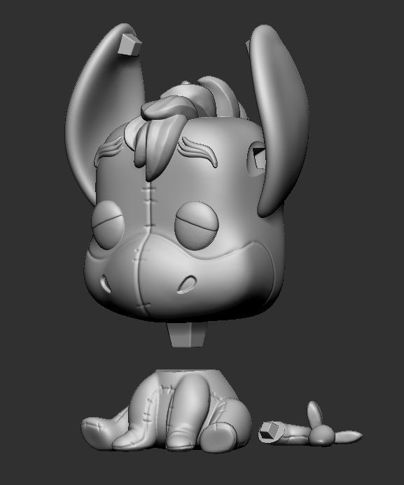 Winnie the Pooh 3D print Pack 3D print model_3