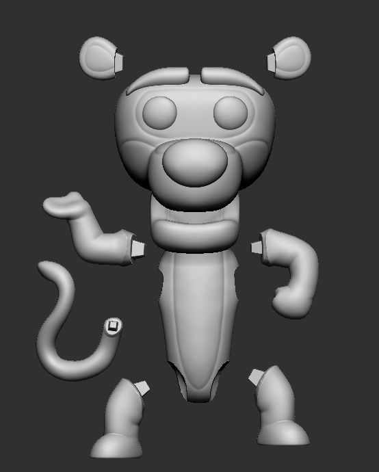 Winnie the Pooh 3D print Pack 3D print model_11