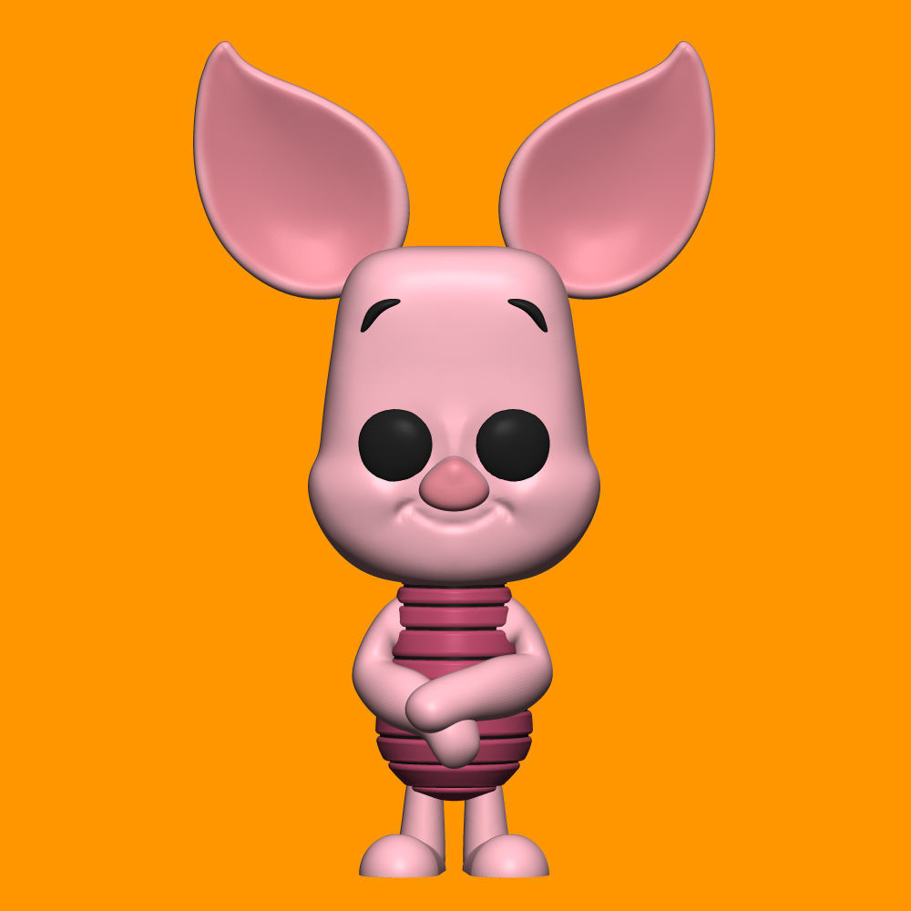 Winnie the Pooh 3D print Pack 3D print model_4