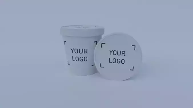 small tub of Ice-cream