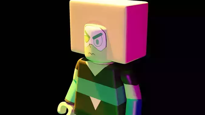 Lego Squaridot - Steven Universe 3D model