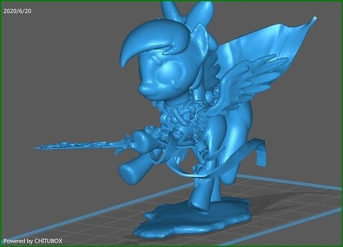 Warpony Sister 3D print model