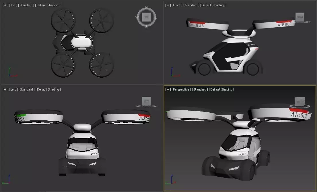 CAR AIR 3D model_0