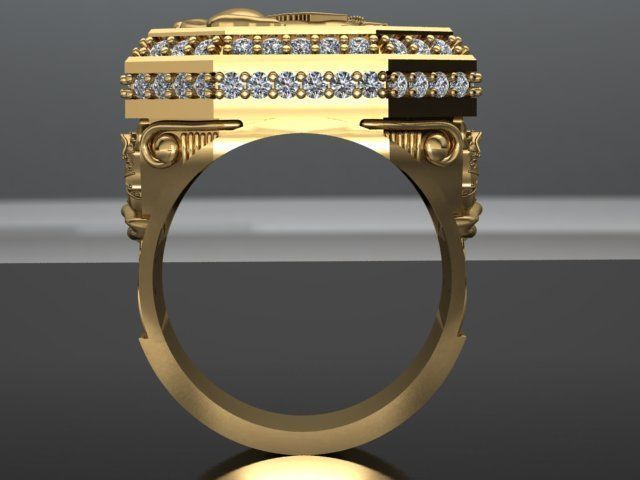 Ring  Ancient 3D print model_20