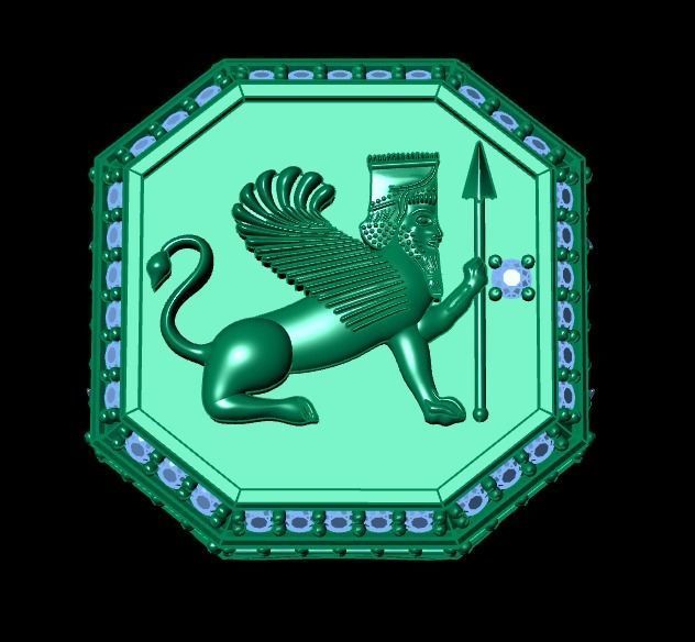 Ring  Ancient 3D print model_13