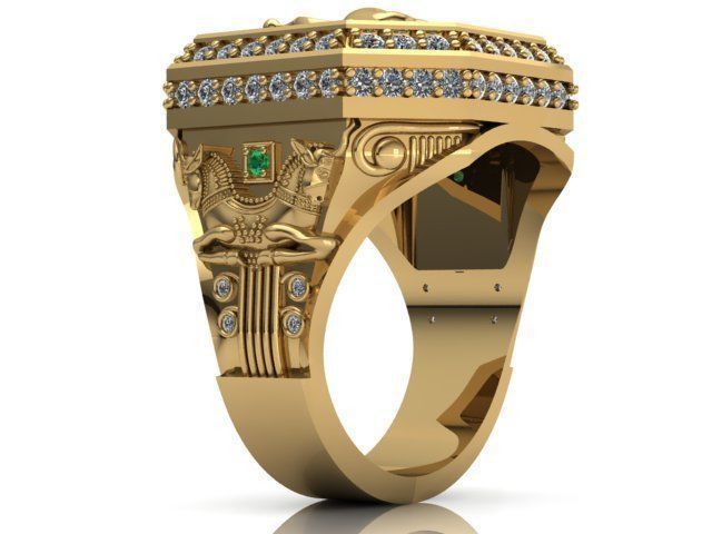 Ring  Ancient 3D print model_6