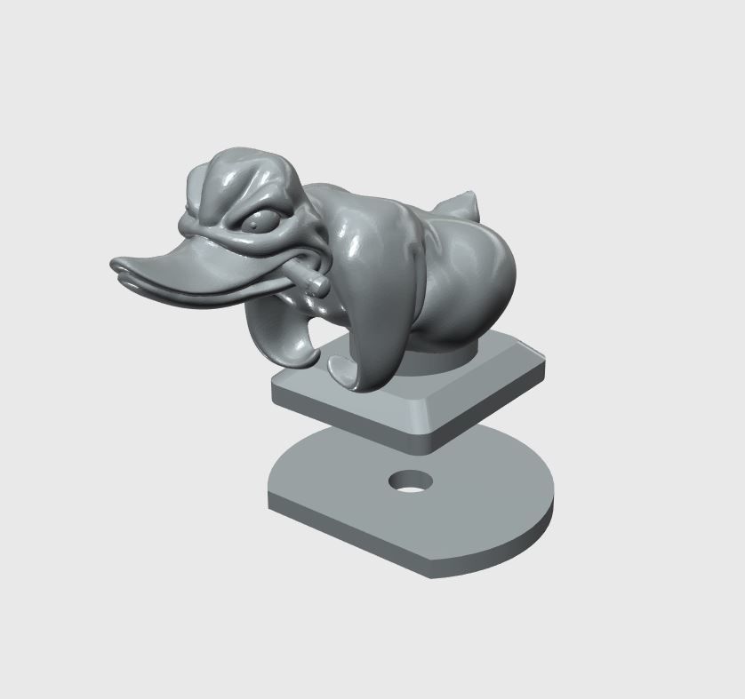 Convoy Duck Proof of death movie symbol 3D print model_3