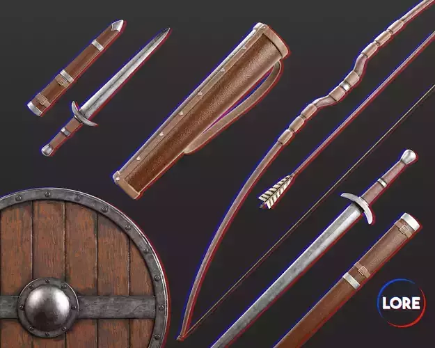 Medieval Collection Common Essential Weapons 