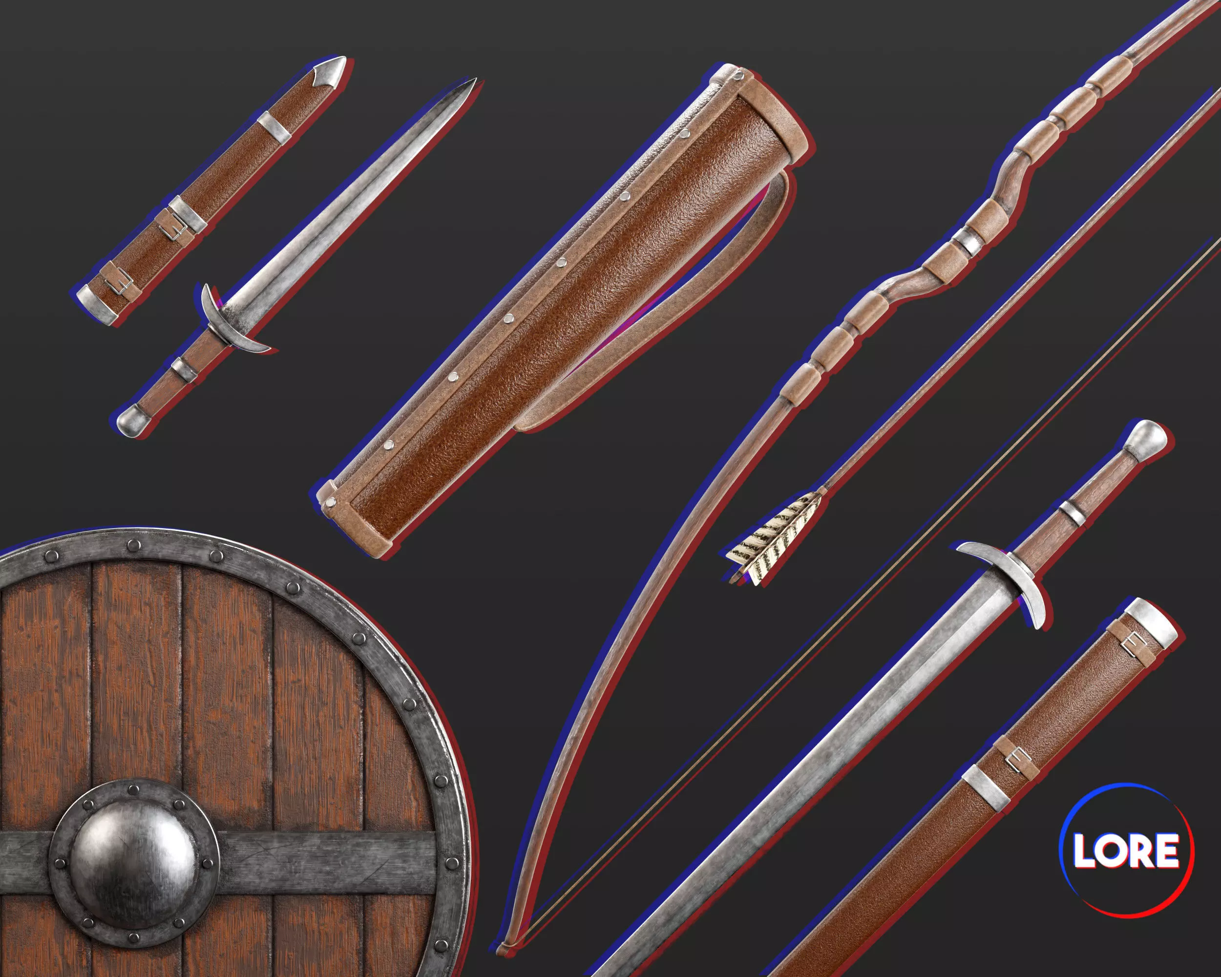 Medieval Collection Common Essential Weapons _0