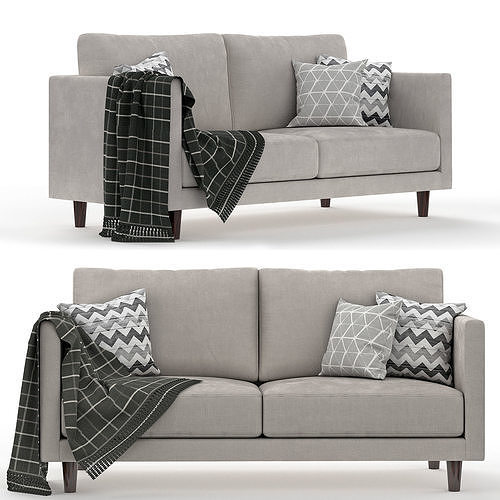 Halley  seat sofa 3D model
