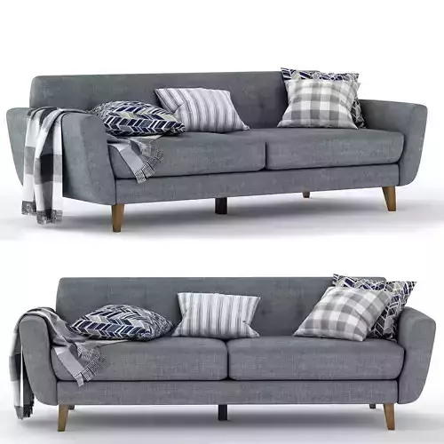 Chill two seat sofa 3D model