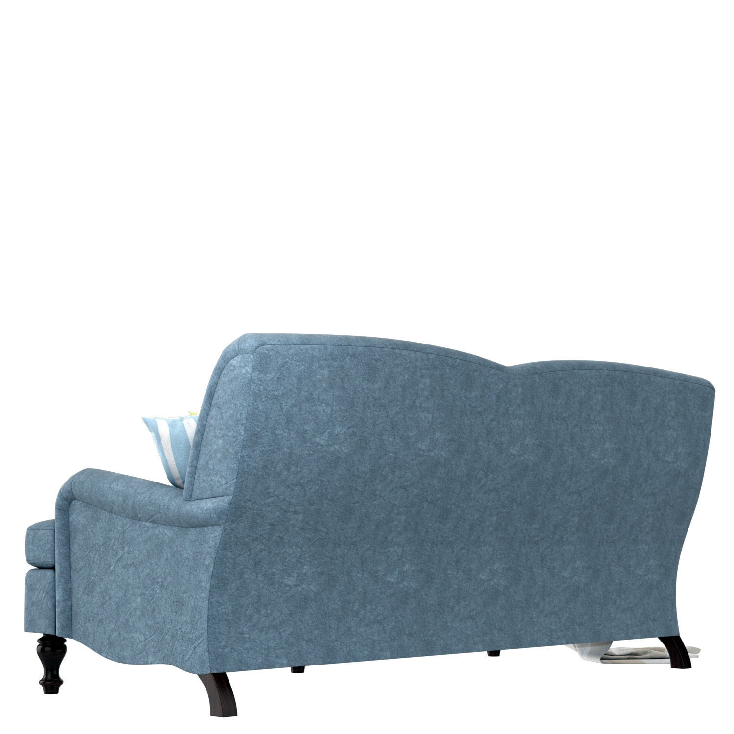 Culver sofa velvet 3D model_6