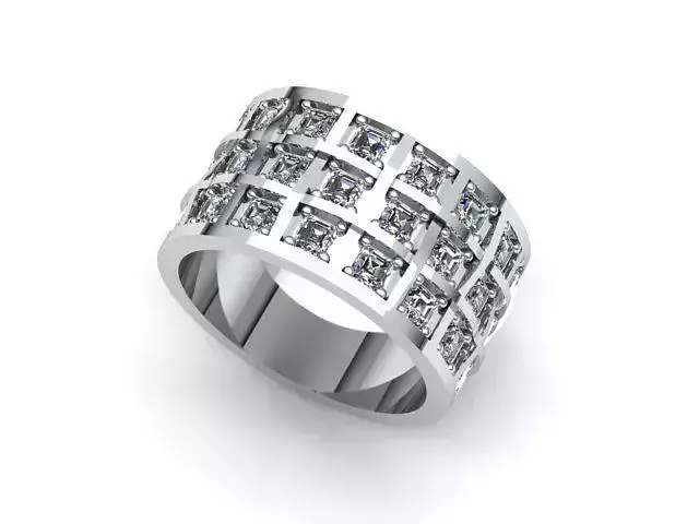 Wedding ring  3D print model