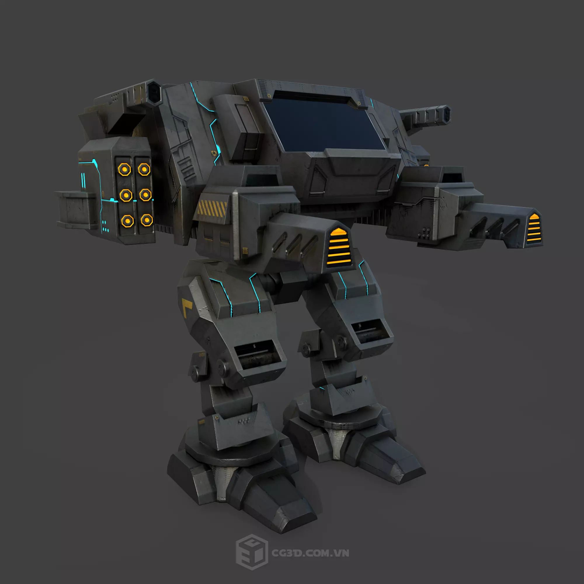 Robo Mech 3D model_0