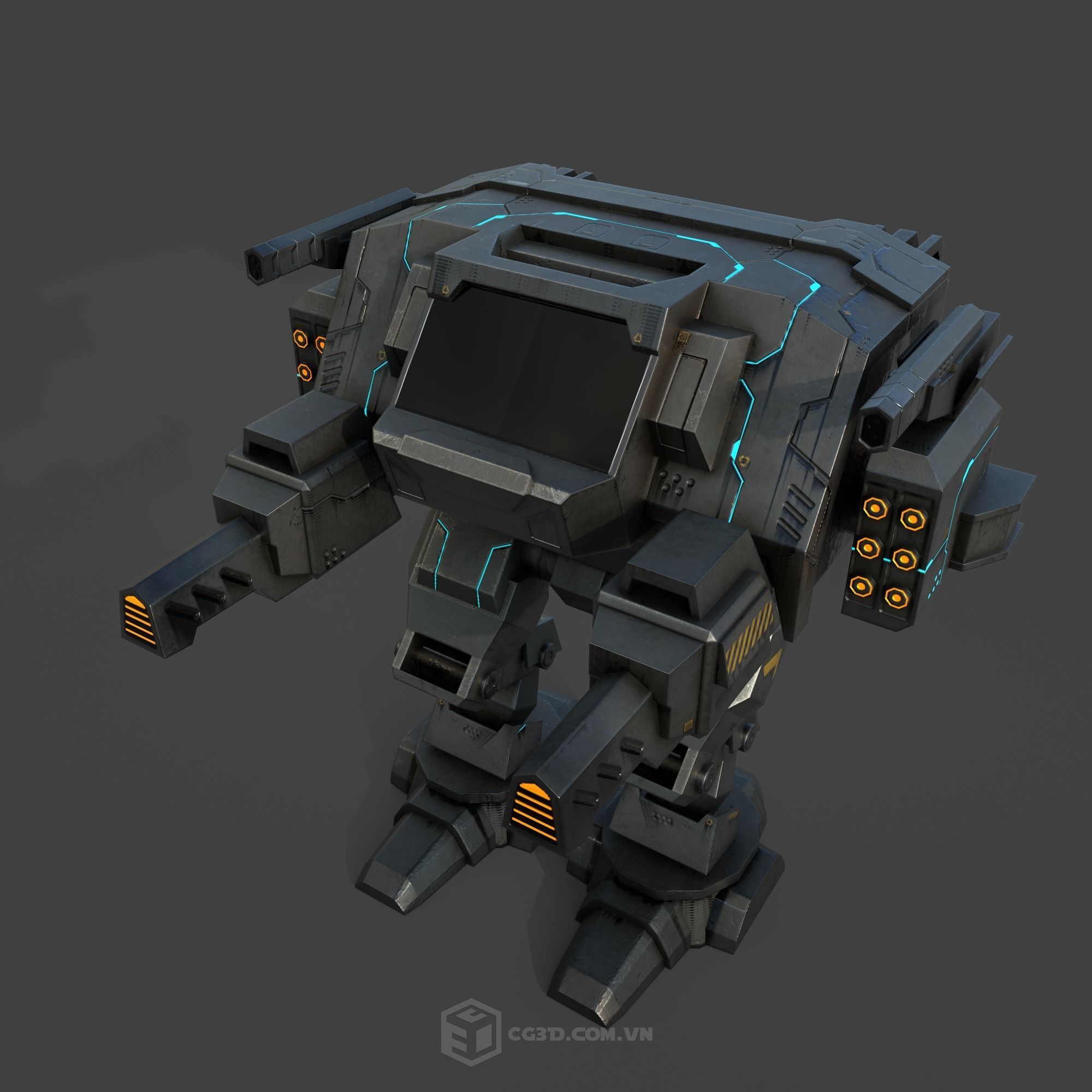 Robo Mech 3D model_5