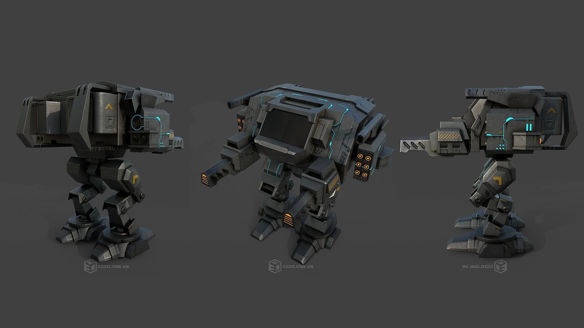 Robo Mech 3D model_7