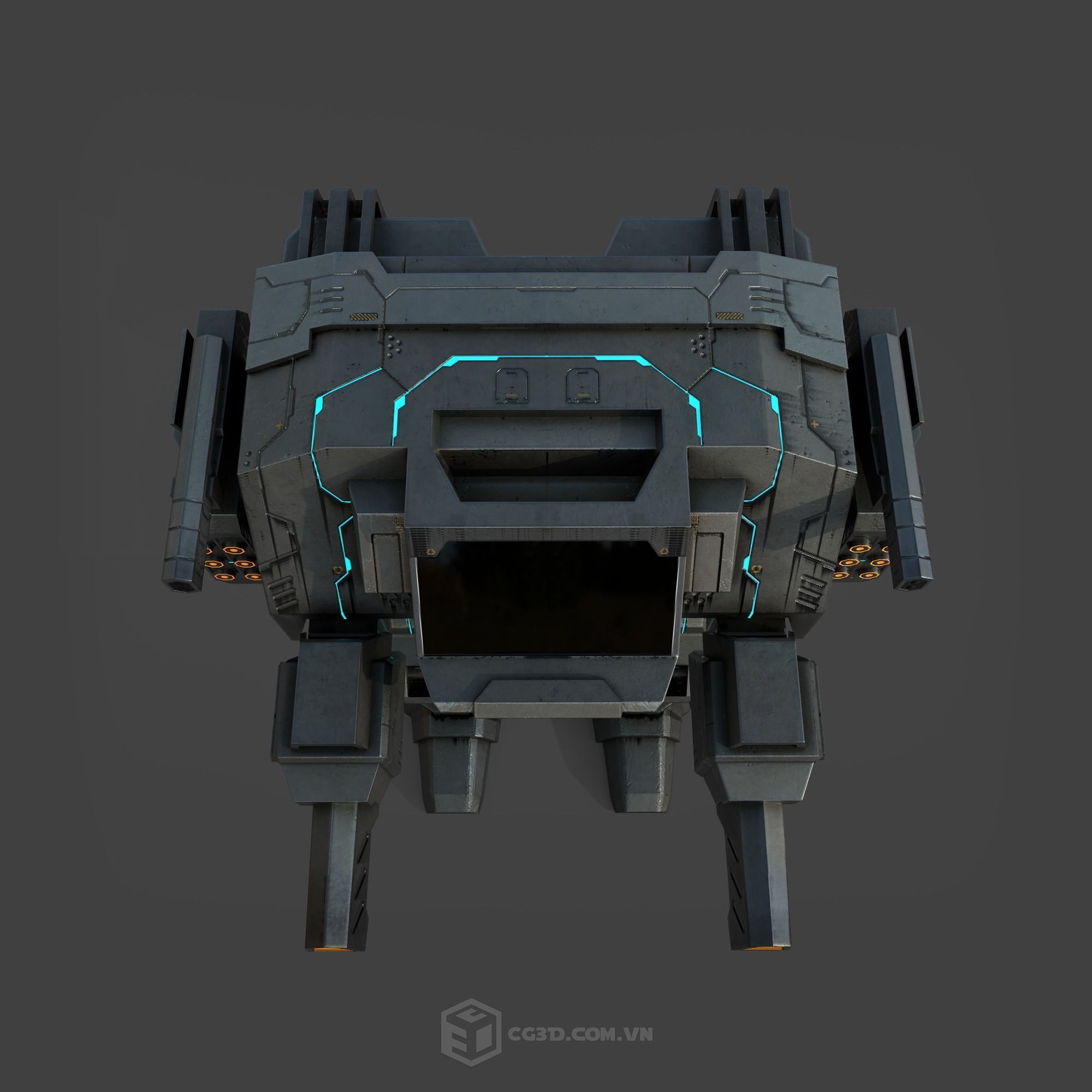 Robo Mech 3D model_6