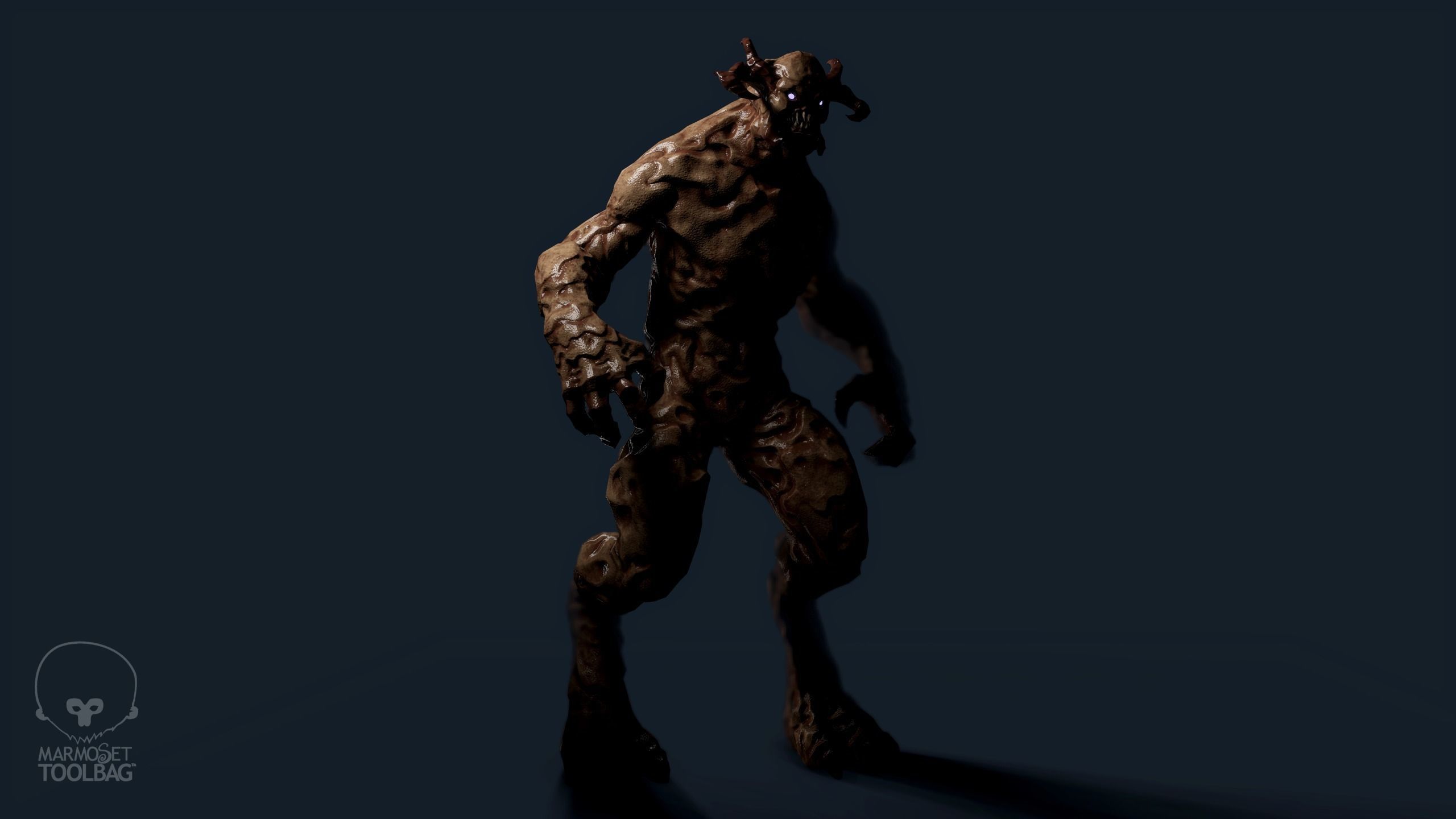 Alpha Demon - Game Ready Low-poly 3D model_8