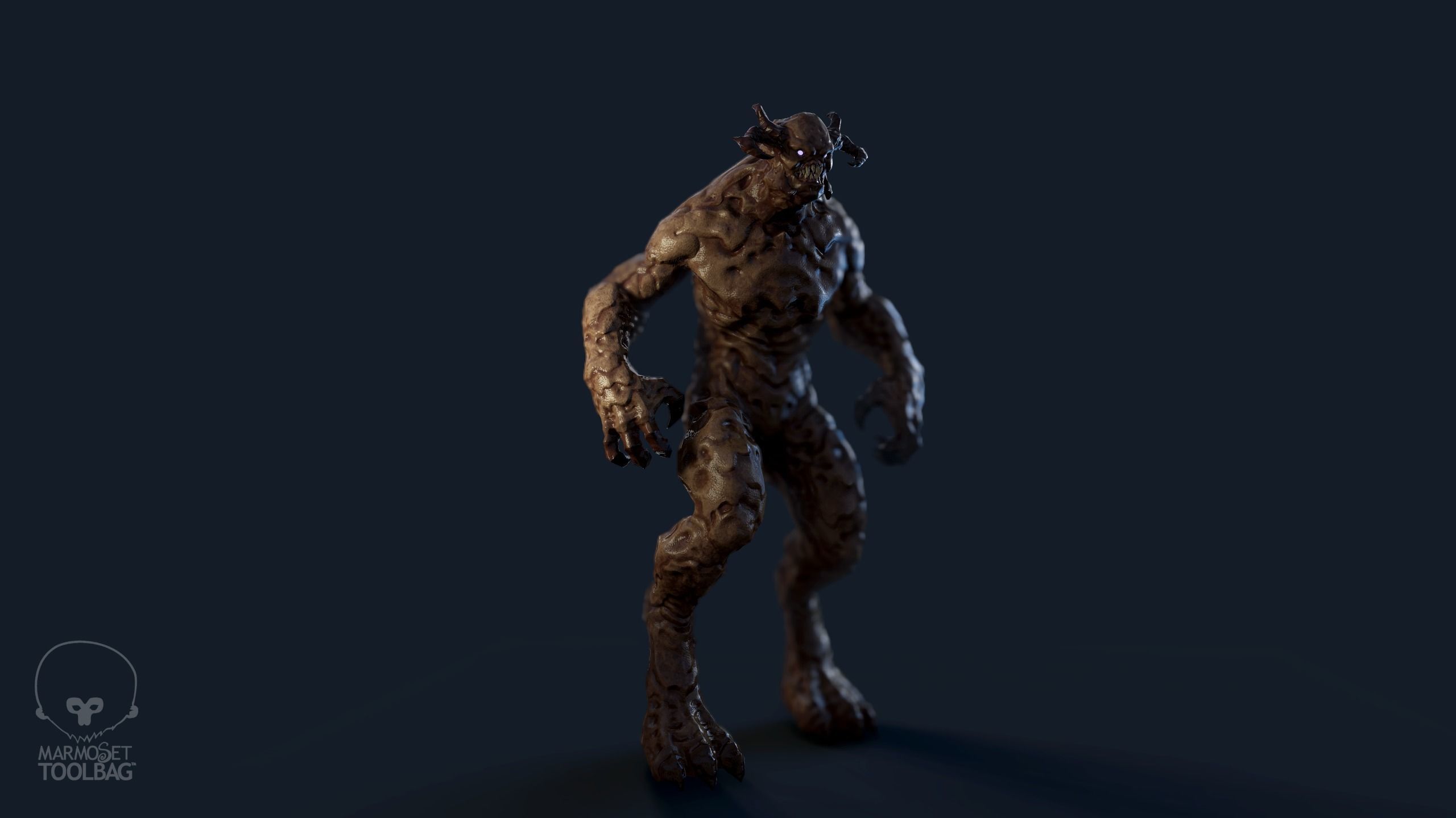 Alpha Demon - Game Ready Low-poly 3D model_13