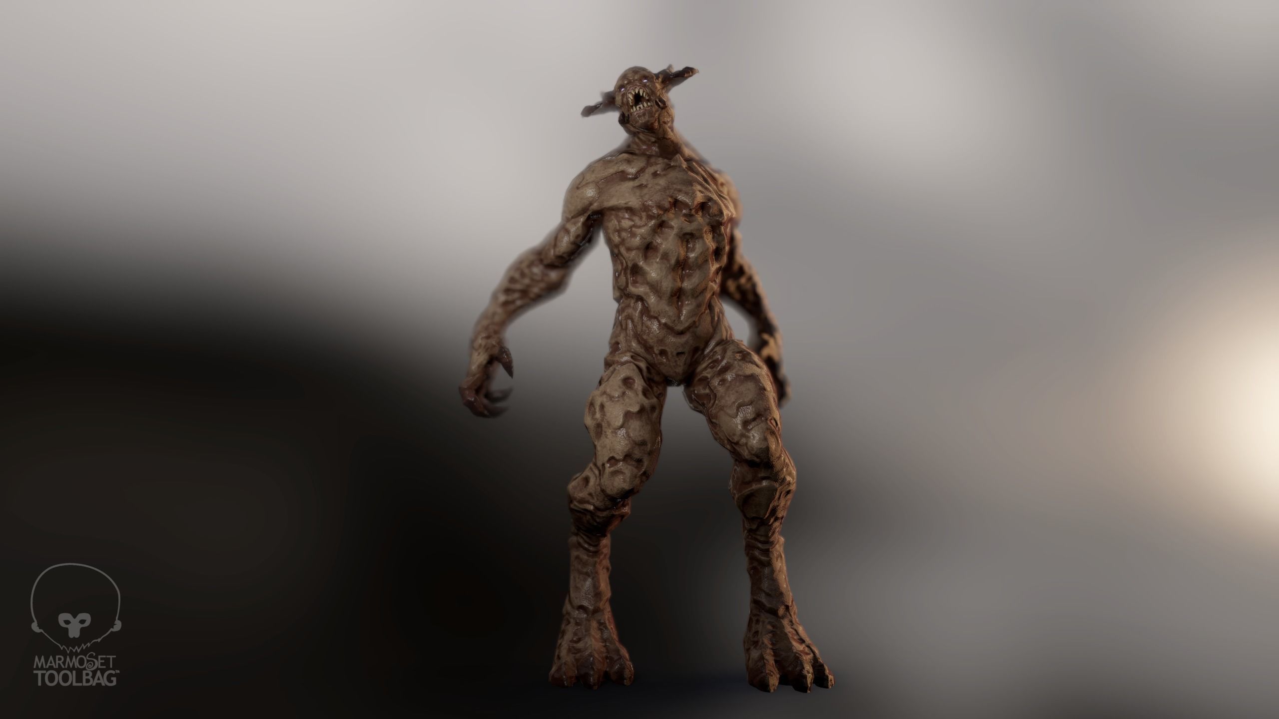 Alpha Demon - Game Ready Low-poly 3D model_36