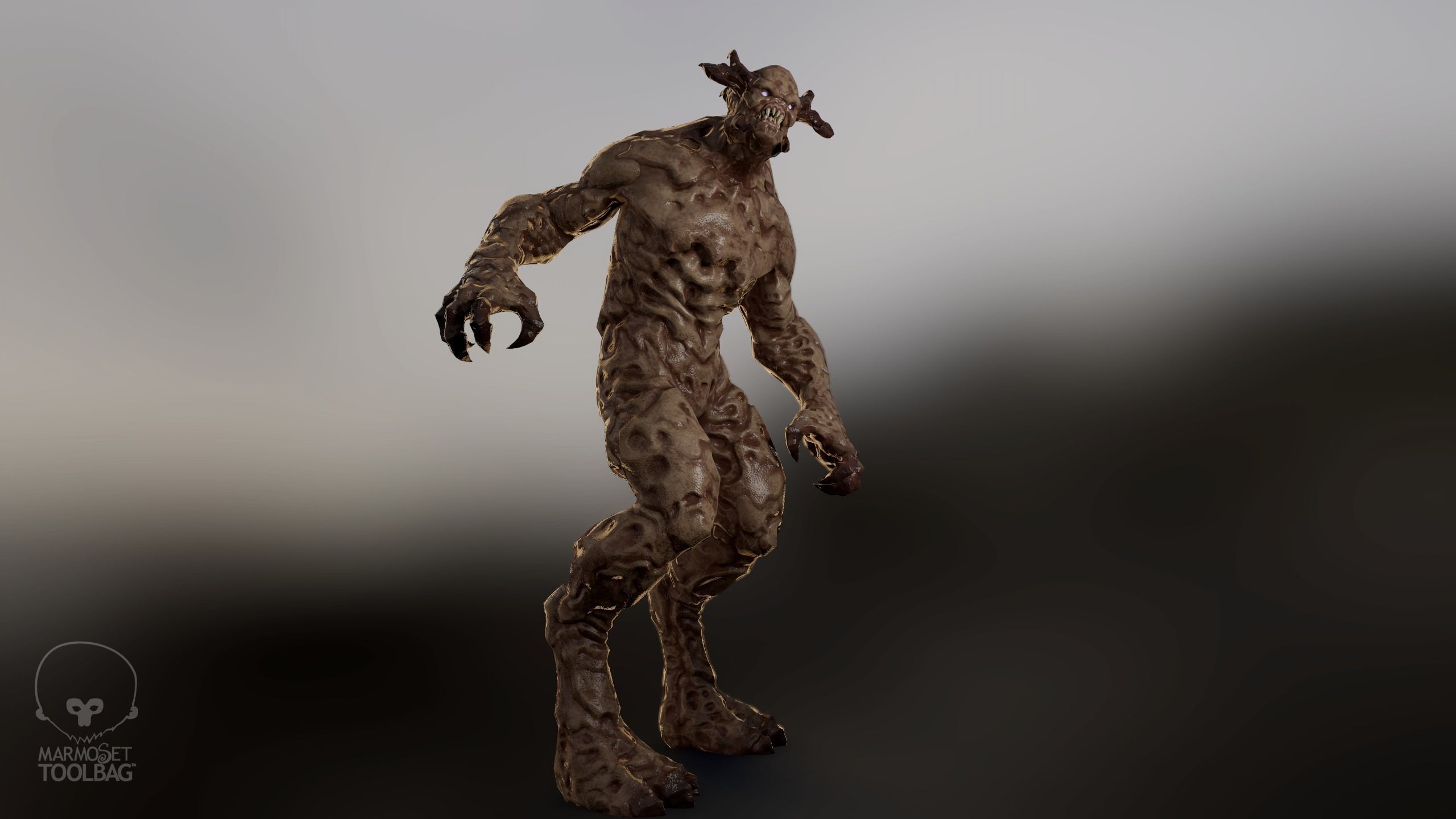 Alpha Demon - Game Ready Low-poly 3D model_35
