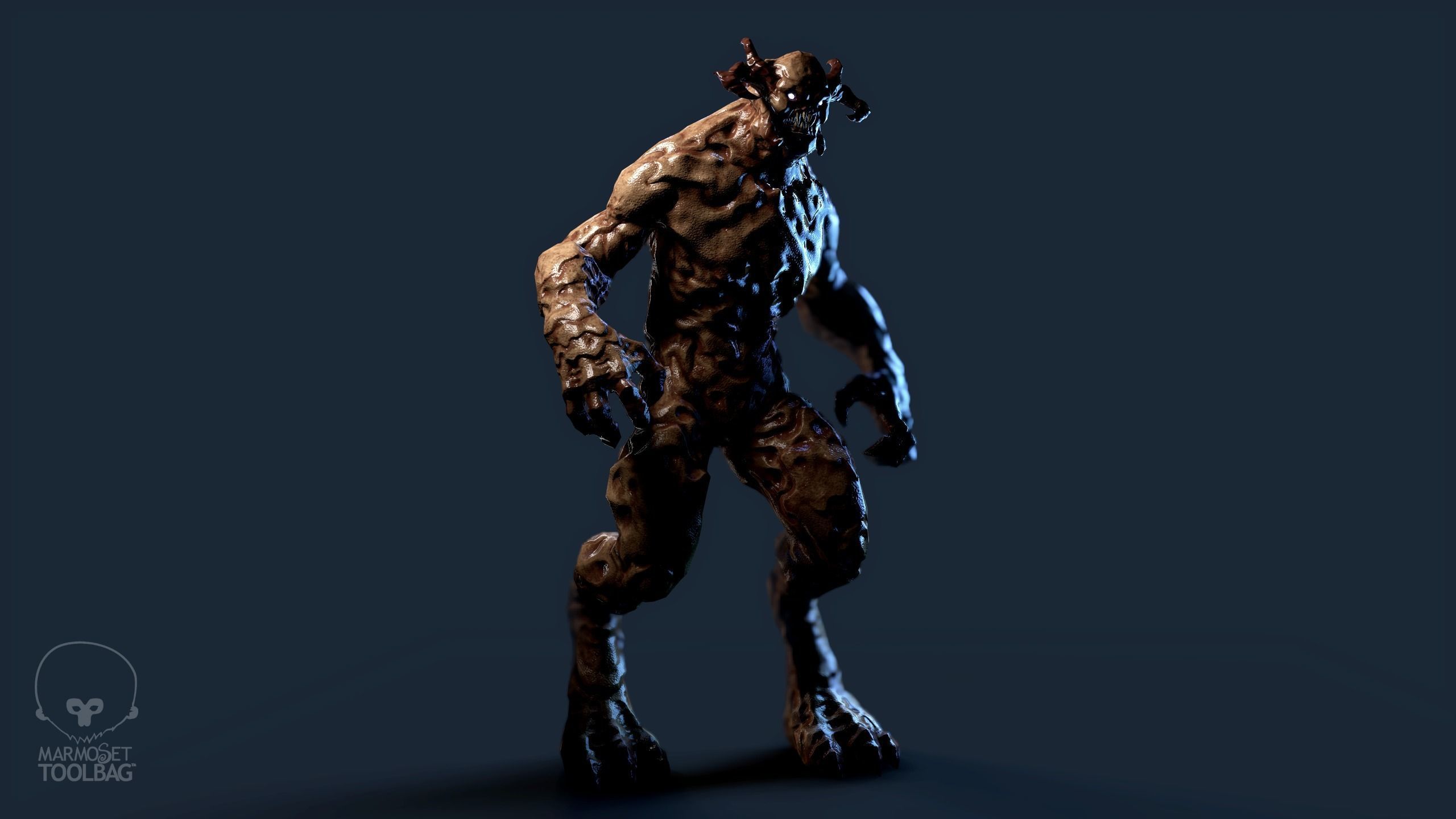 Alpha Demon - Game Ready Low-poly 3D model_38