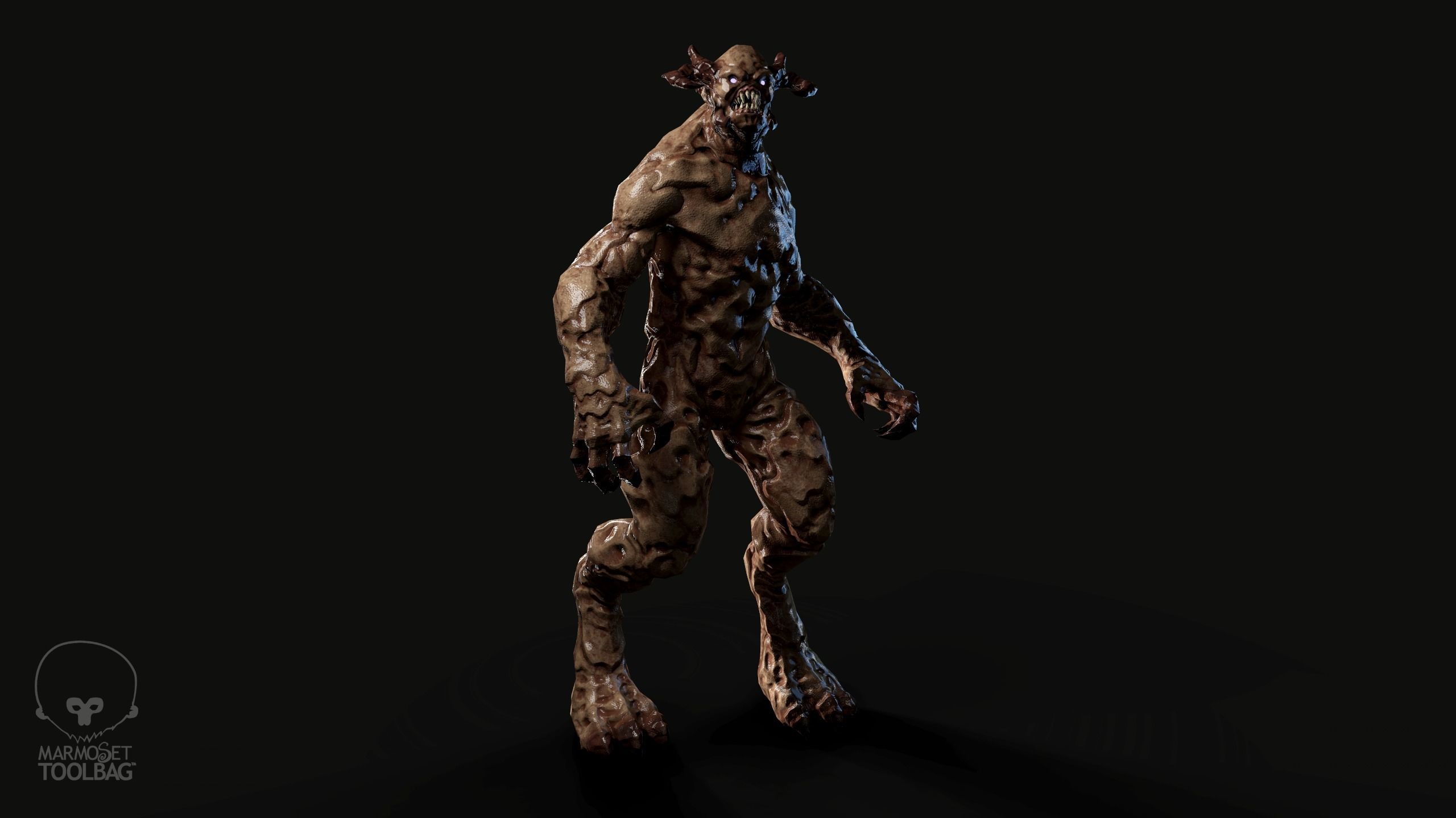 Alpha Demon - Game Ready Low-poly 3D model_18